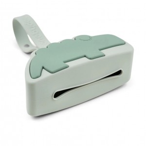 Done by Deer Case Pacifier Croco made of Silicone Green