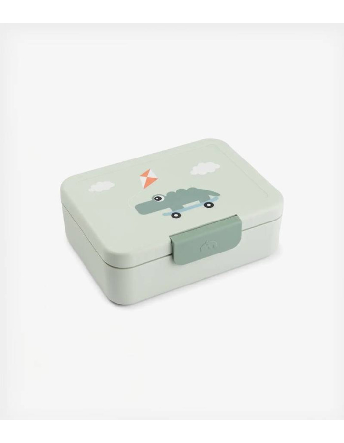 Done by Deer Plastic Kids Food Container Green