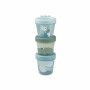 Done by Dear Baby φαγητοδοχεία 3-pack Croco Green