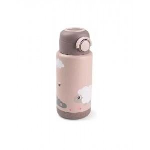 Done by Deer Kids Water Bottle Thermos Non Spill Pink 340ml