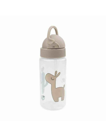 Done by Deer Πλαστικό Παγούρι με Καλαμάκι Lalee Sand 350ml
