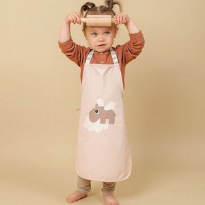 Done by Deer Waterproof Kids Apron Pink