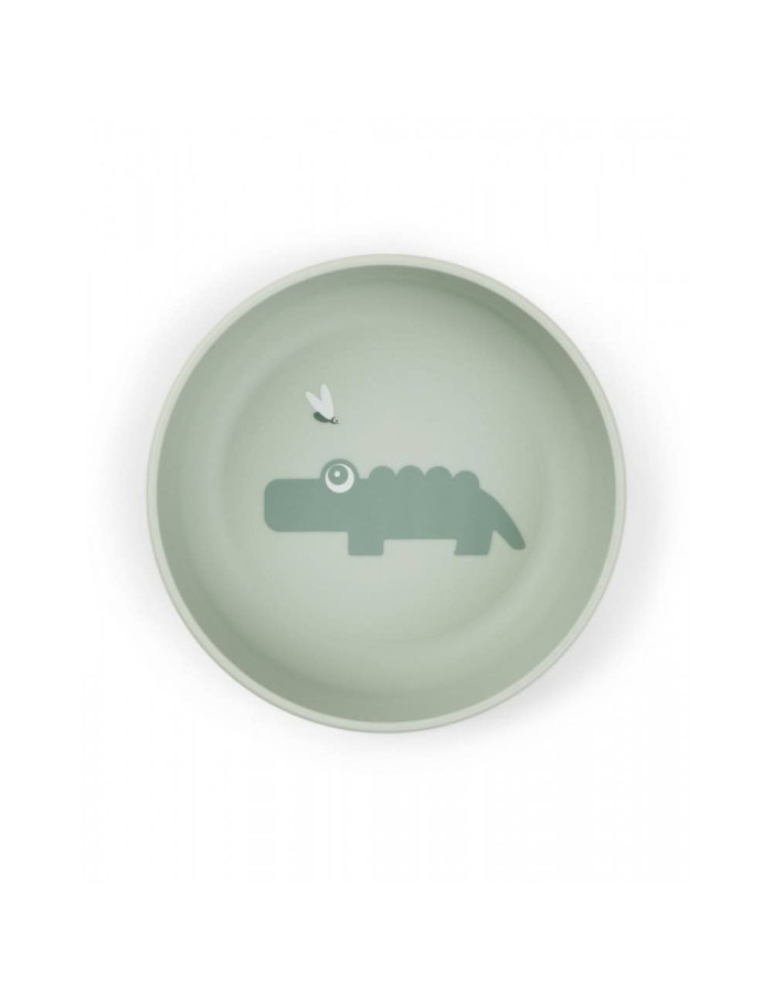 Done by Deer Plastic Toddler Bowl Green
