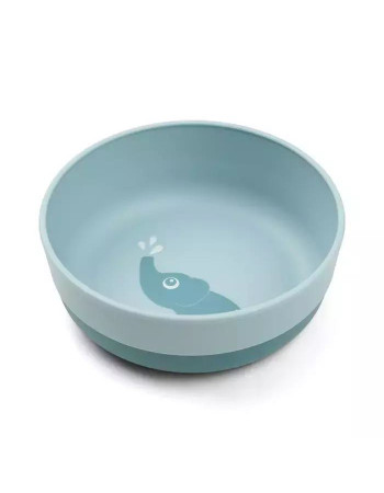 Done by Deer Plastic Toddler Plate Light Blue
