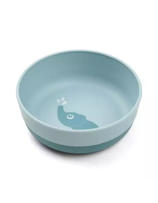 Done by Deer Plastic Toddler Plate Light Blue
