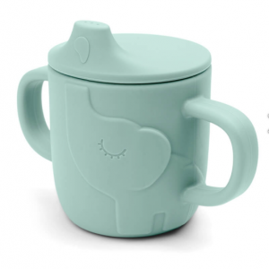 Done by Deer Educational Sippy Cup Plastic with Handles Blue 215ml