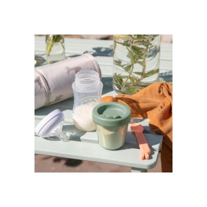 Done by Dear Baby φαγητοδοχεία 3-pack Croco Green