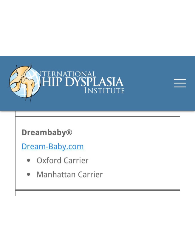 Dreambaby Baby Carrier Manhattan Black