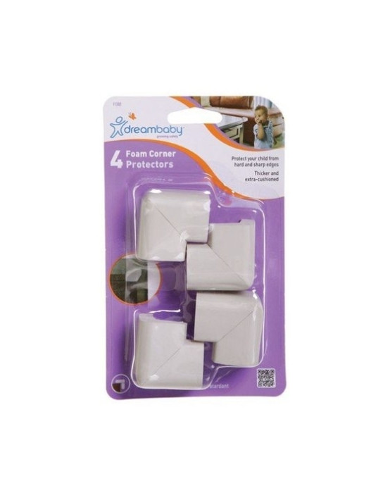 Dreambaby For Edges & Corners with Sticker made of Plastic in Gray Color 4pcs