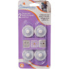 Dreambaby Cabinet & Drawer Protectors with Sticker made of Plastic in White Color 2pcs