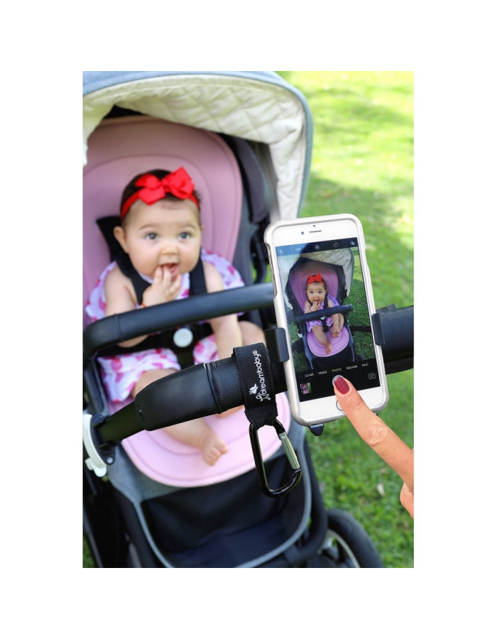 Dreambaby Strollerbuddy Ezy-Fit Black