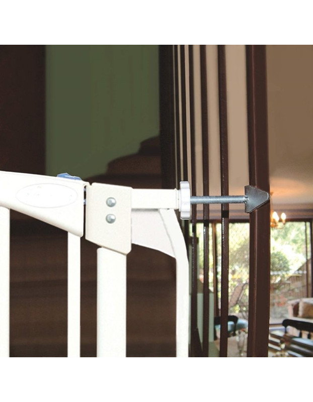 Dreambaby Safety Gate Adapters made of Metal in White Color 2pcs