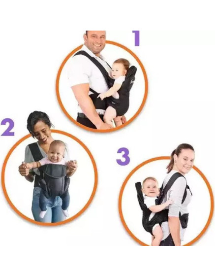 Dreambaby Baby Carrier Manhattan Black