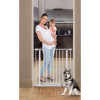 Dreambaby Ava Πτυσσόμενη Προστατευτική Πόρτα από Μέταλλο σε Λευκό Χρώμα 81x75cm