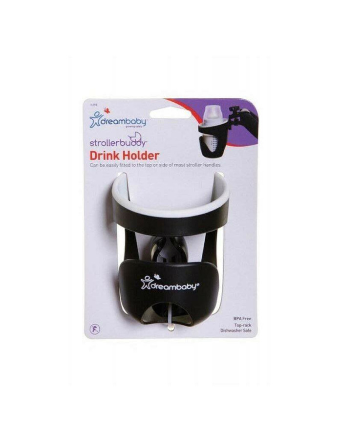 Dreambaby Stroller Cup Holder Strollerbuddy Black