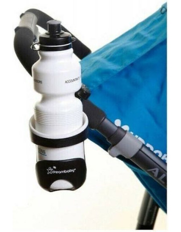 Dreambaby Stroller Cup Holder Strollerbuddy Black