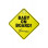 BABY ON BOARD SIGN Yellow/Black