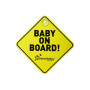 BABY ON BOARD SIGN Yellow/Black