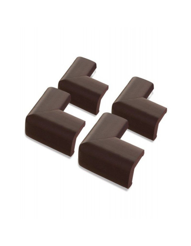 Dreambaby For Edges & Corners with Sticker made of Plastic in Brown Color 4pcs