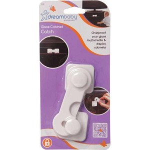 DreamBaby Ασφάλεια Γυάλινου Ντουλαπιού White