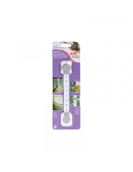 DreamBaby Ασφάλεια Ντουλαπιών & Συρταριών Multi Lock White / Grey