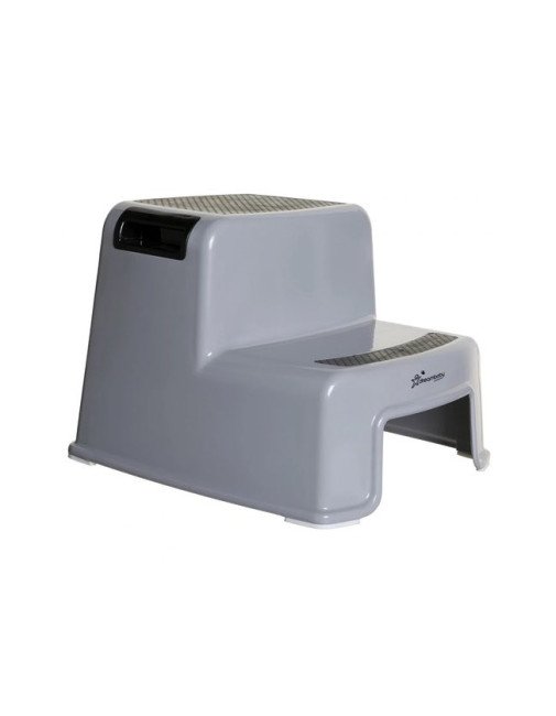 Dreambaby Double Kids Step Stool Gray