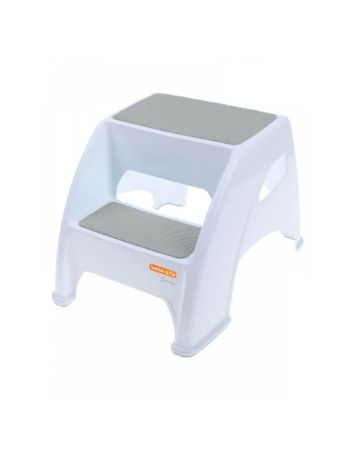 Dreambaby Double Kids Step Stool Gray