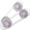 Dreambaby Cabinet & Drawer Protectors with Sticker made of Plastic in White Color 2pcs