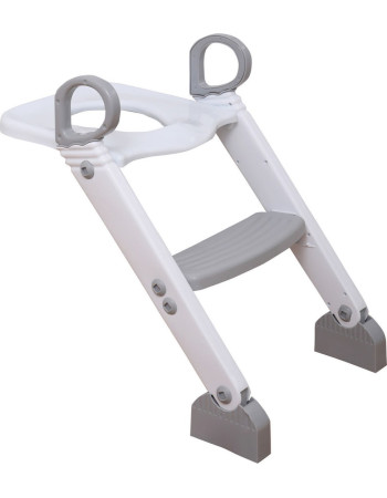 Dreambaby Toddler Toilet Seat with Handles & Stair White