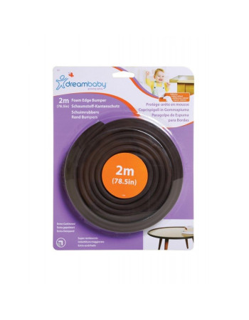 Dreambaby Padded Edge Guards with Sticker made of Plastic in Brown Color 1pcs 