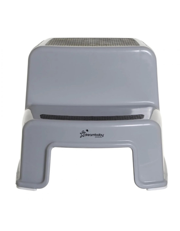 Dreambaby Double Kids Step Stool Gray