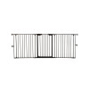 Dreambaby Newport Foldable Safety Gates with Screws, βιδωτό, βιδωτο made of Metal in Black Color 200x74cm 3pcs Dreambaby Newport Foldable Safety Gates with Screws, βιδωτό, βιδωτο made of Metal in Black Color 200x74cm 3pcs