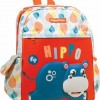 Fisher Price Hippo Kindergarten Backpack Multicolor with Water Bottle Holder 12lt
