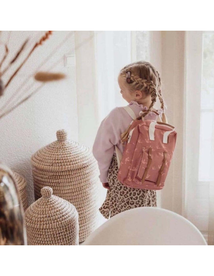 Fresk Swallow School Bag Backpack Kindergarten Pink