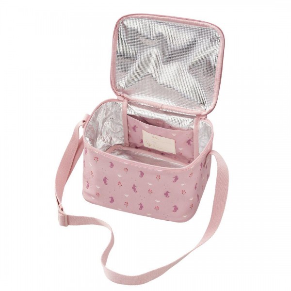 Fresk: Ισοθερμική τσάντα φαγητού μεγάλη 15x23x18cm από ανακυκλωμένα μπουκάλια PET - Seahorse Fresk: Ισοθερμική τσάντα φαγητού μεγάλη 15x23x18cm από ανακυκλωμένα μπουκάλια PET - Seahorse