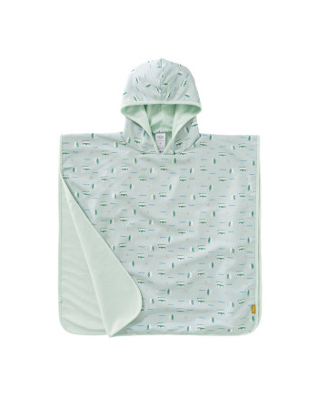 Fresk Kids Beach Poncho Light Blue 59 x 59cm