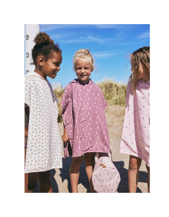 Fresk Kids Beach Poncho Pink 59 x 59cm Fresk Kids Beach Poncho Pink 59 x 59cm