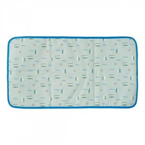 Fresk Portable Changing Pad Surf boy of Fabric blue 18x26cm