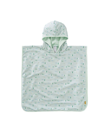 Fresk Kids Beach Poncho Light Blue 59 x 59cm