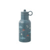 Fresk Kids Water Bottle Thermos Stainless Steel with Straw Shark 350ml