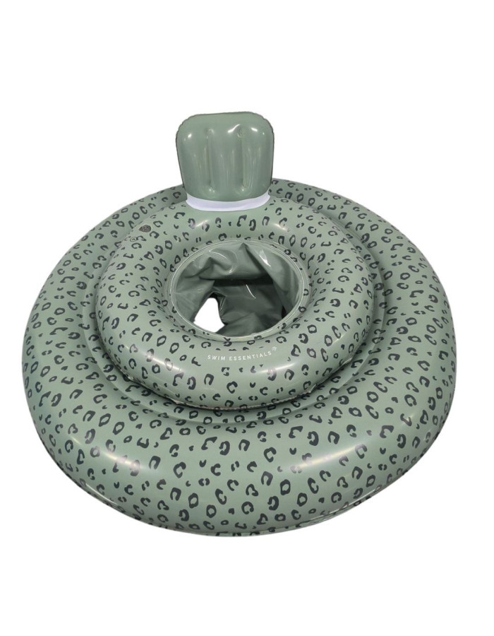 Swim Essentials: Σωσίβιο ⌀69εκ. για μωρά από 0-1 ετών - Green Leopard