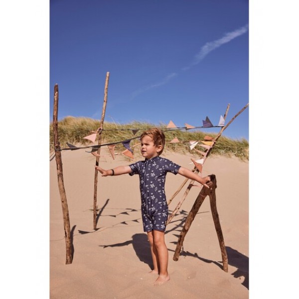 Fresk: Ολόσωμο μαγιό σορτς με προστασία UV50 Butterflies