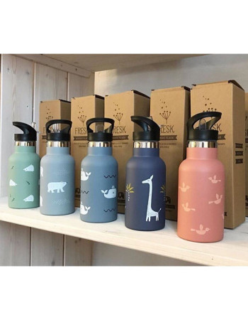 Fresk Baby Food Thermos Whale Stainless Steel 300ml Fresk Baby Food Thermos Whale Stainless Steel 300ml