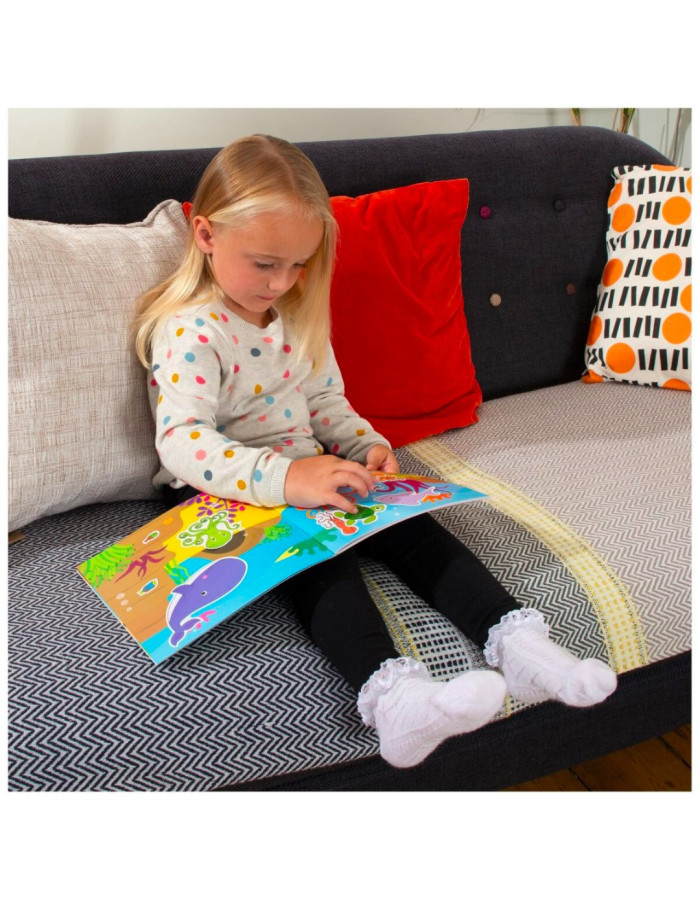 Galt Reusable Sticker Book-Animals