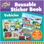 BOOK OF 150 REUSABLE CARS STICKER