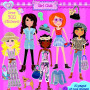 DRESS THE DOLLS BOOK WITH 300 STICKERS