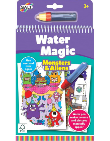 Watercolor Painting Book monster