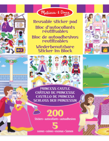  PRINCELY 165 PCS. (Reusable stickers)