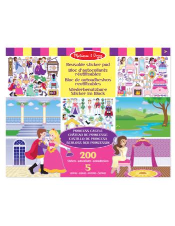  PRINCELY 165 PCS. (Reusable stickers)