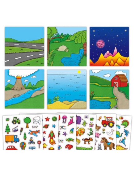 CREATE YOUR OWN STORIES WITH 100 STICKERS